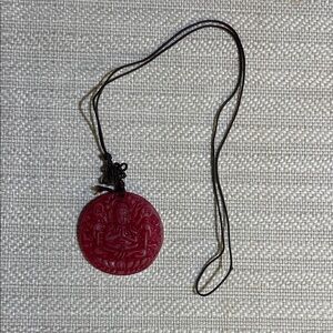 Red Jade Necklace